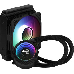 Kit de refrigeracion liquida aerocool mirage 120 argb 120mm negro