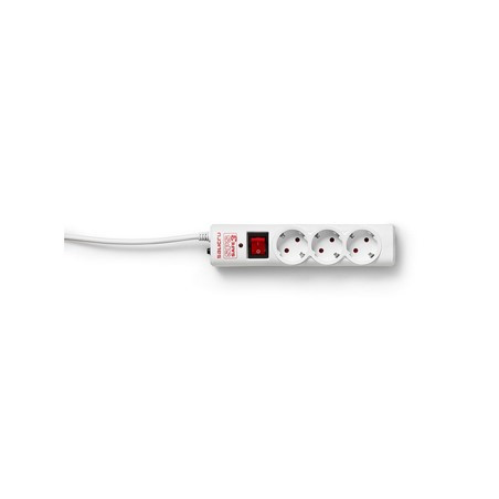 Regleta salicru sps safe 3 3 tomas schuko control sobretensiones