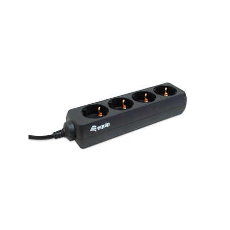 Regleta equip 4 tomas shucko toma iec cable 1.1m