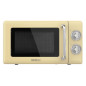Microondas cecotec proclean 3110 retro yellow 20l 700w