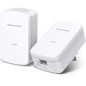 Kit 2 powerline mercusys mp500 kit av1000 gigabit -  pack 2 unidades