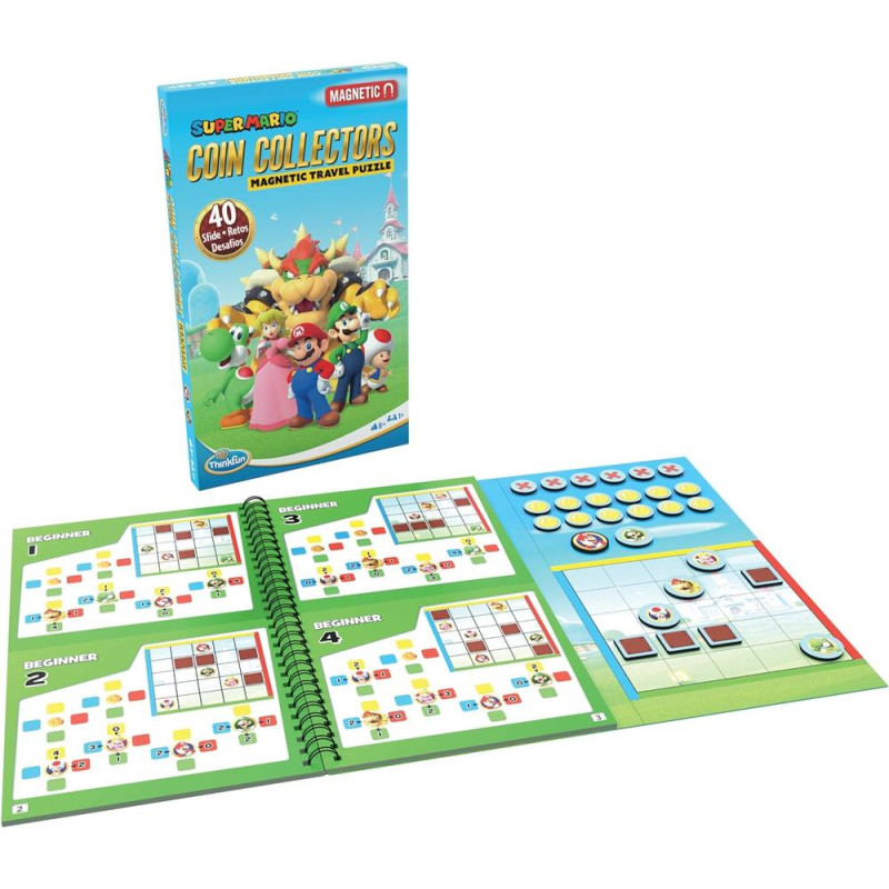 Puzzle magntico de viaje super mario