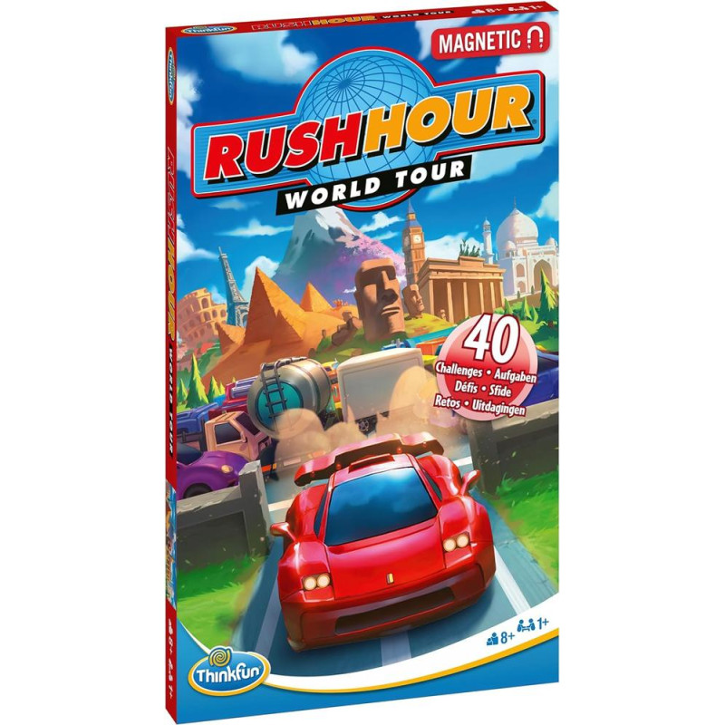 Puzzle magntico de viaje rush hour world tour
