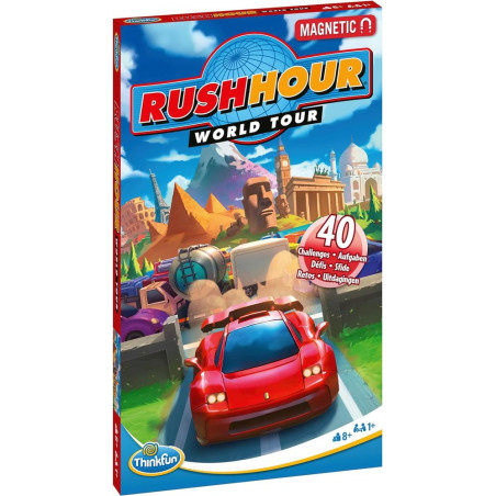 Puzzle magntico de viaje rush hour world tour