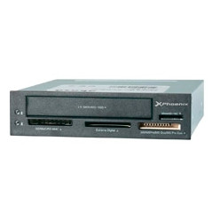 Lector phoenix interno para hdd - disco duro 2.5 y  lector de tarjetas - usb 3.0