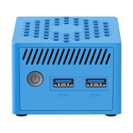 Mini ordenador leotec lempc06b n100 8gb 128gb azul - windows 11 pro preinstalado - licencia de activacion no incluida