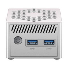 Mini ordenador leotec lempc06s n100 8gb 128gb plata - windows 11 pro preinstalado - licencia de activacion no incluida