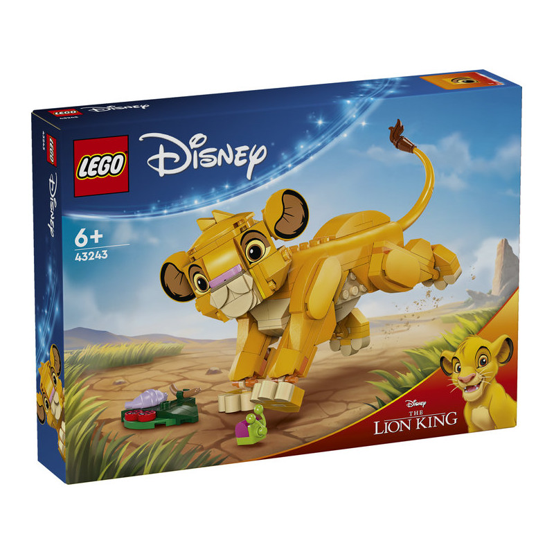 Lego disney el rey len simba cachorro