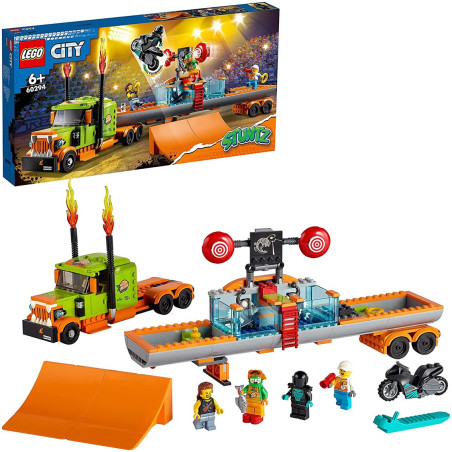 Lego city espectculo acrobtico camin