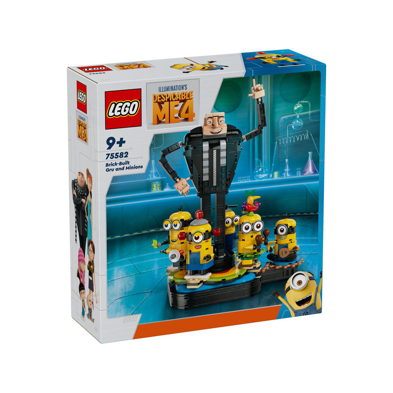 Lego gru mi villano favorito -  gru y los minions