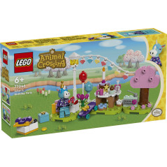 Lego animal crossing fiesta de cumpleaos de azulino
