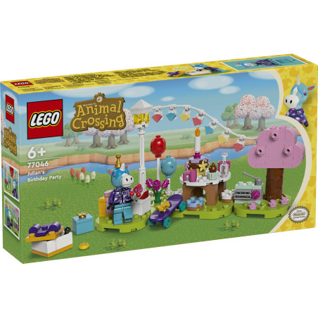 Lego animal crossing fiesta de cumpleaos de azulino