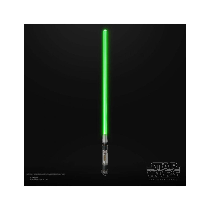 Replica sable de luz hasbro star wars black series force fx elite sabine wren