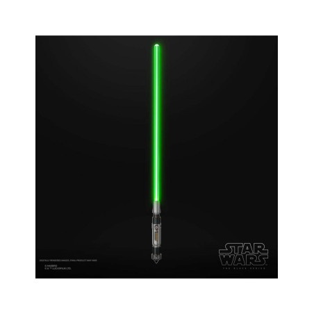 Replica sable de luz hasbro star wars black series force fx elite sabine wren