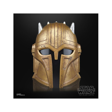 Casco electrnico hasbro star wars the mandalorian the black series the armorer