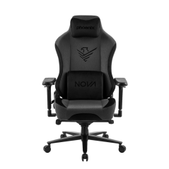 Phoenix nova silla gaming alta gama fabricada en tela gris