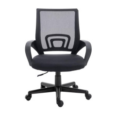 Silla de oficina equip 651003 negra ergonomica