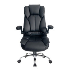 Silla de oficina equip  651006 negra respaldo acolchado ergonomica