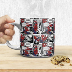 Taza xl paladone spider - man pgina de comic