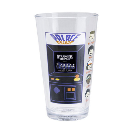 Vaso trmico de cristal paladone stranger things arcade