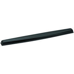 Reposamuecas teclado fellowes gel crystal negro