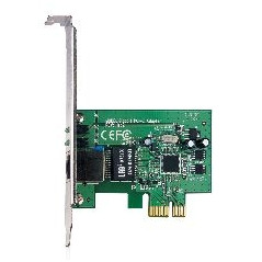 Tarjeta de red ethernet pci - express 10 - 100 - 1000 rj 45 tp - link perfil bajo