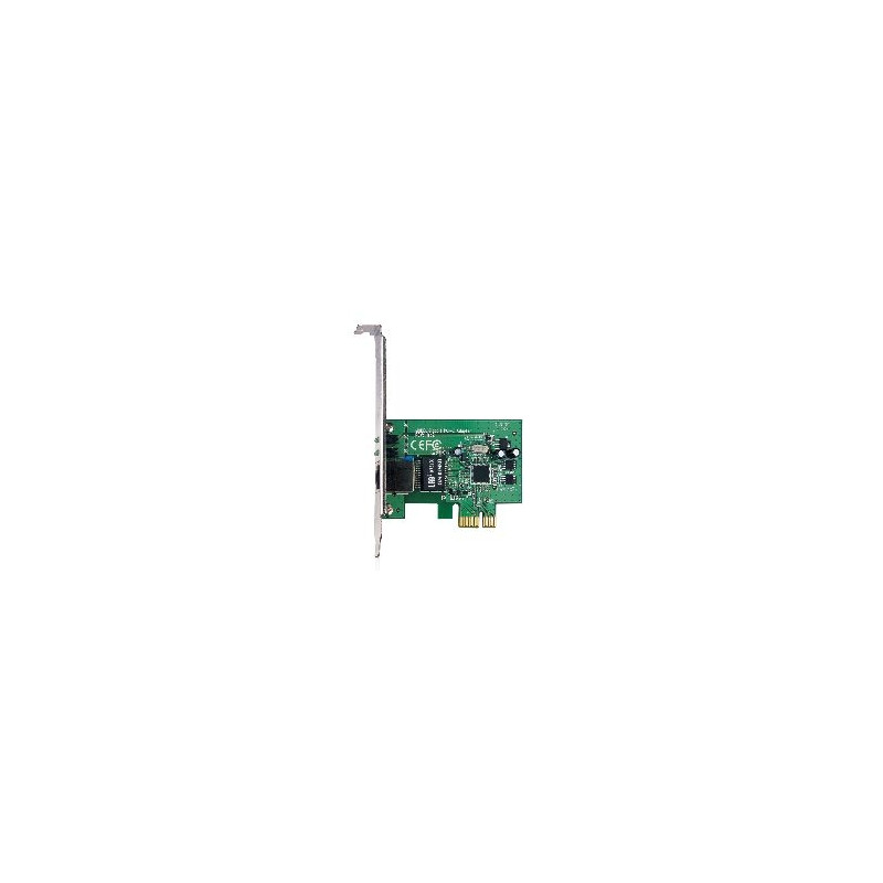 Tarjeta de red ethernet pci - express 10 - 100 - 1000 rj 45 tp - link perfil bajo