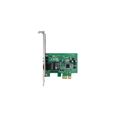Tarjeta de red ethernet pci - express 10 - 100 - 1000 rj 45 tp - link perfil bajo