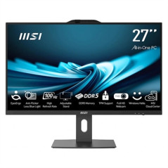 Ordenador all in one aio msi ap272p - 483es i5 - 14400 8gb 512gb w11h 27 pulgadas negro