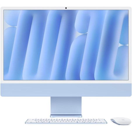 Ordenador all in one apple imac 24 pulgadas retina 4.5k blue chip m4 10c -  16gb -  ssd 256gb