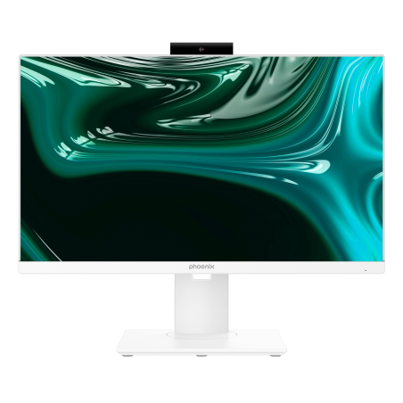 Ordenador pc all in one aio phoenix unity 23.8 pulgadas fhd ajustable altura y rotativo - web cam -  intel i5 12400 - 16 gb ddr4