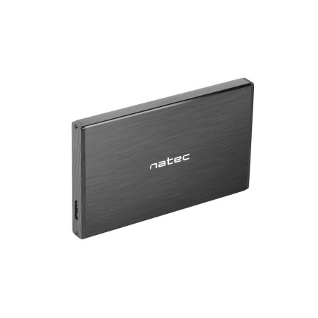 Caja externa natec rhino go disco duro 25 pulgadas pulgadas usb 3.0 sata negra