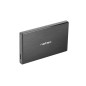 Caja externa natec rhino go disco duro 25 pulgadas pulgadas usb 3.0 sata negra