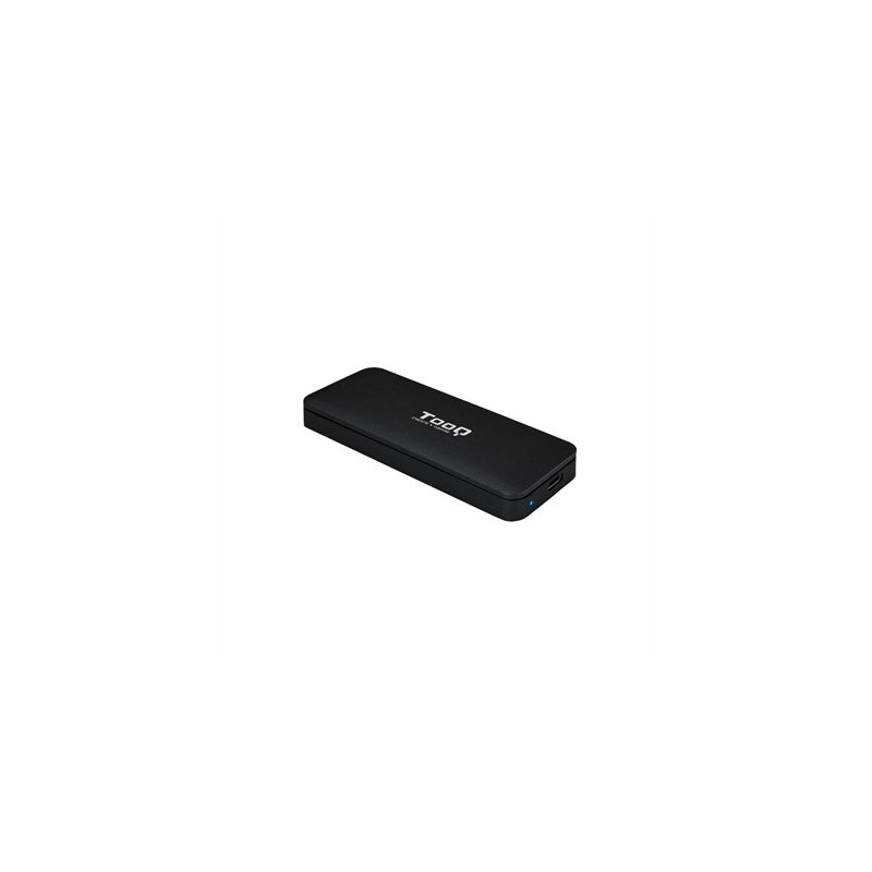 Caja externa tooq tqe - 2280b para ssd m.2 usb tipo c negro
