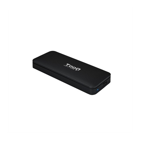 Caja externa tooq tqe - 2280b para ssd m.2 usb tipo c negro