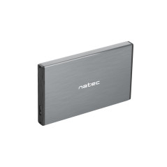 Caja externa natec rhino go disco duro 25 pulgadas pulgadas usb 3.0 sata gris