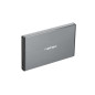 Caja externa natec rhino go disco duro 25 pulgadas pulgadas usb 3.0 sata gris
