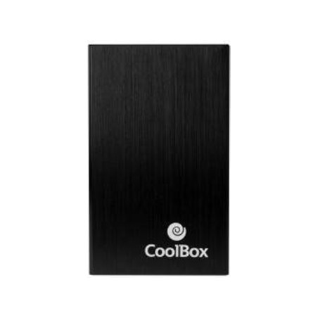Carcasa disco duro hdd 2.5 pulgadas coolbox sca2523c negro usb tipo c 3.0