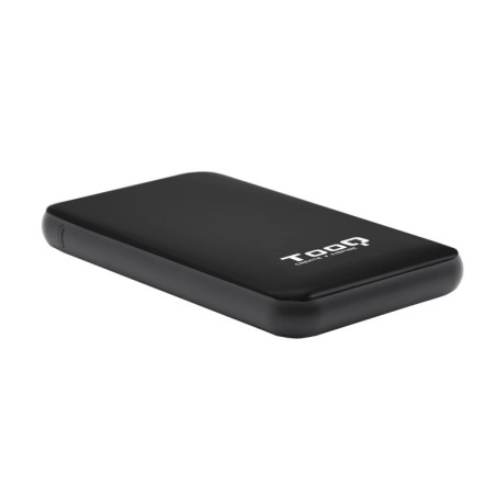 Caja externa tooq tqe - 2528b 2.5 pulgadas 9.5mm sata 3 usb 3.1 negra