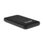 Caja externa tooq tqe - 2528b 2.5 pulgadas 9.5mm sata 3 usb 3.1 negra