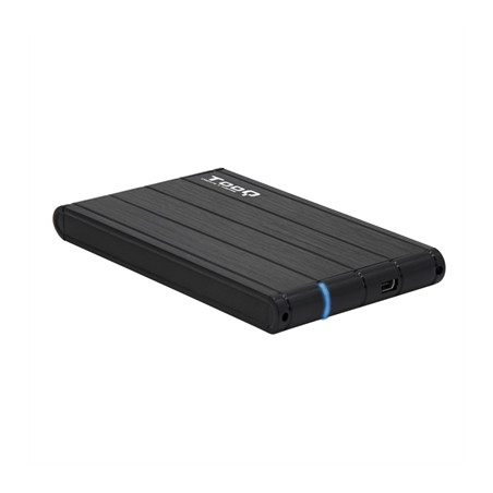 Caja externa tooq tqe - 2530b para hdd 2.5 pulgadas sata 3 usb 3.0 negro
