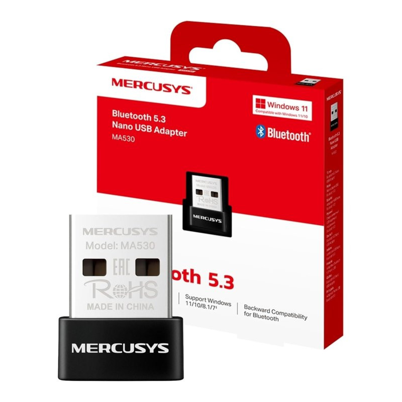 Adaptador usb luetooth 5.3 mercusys ma530