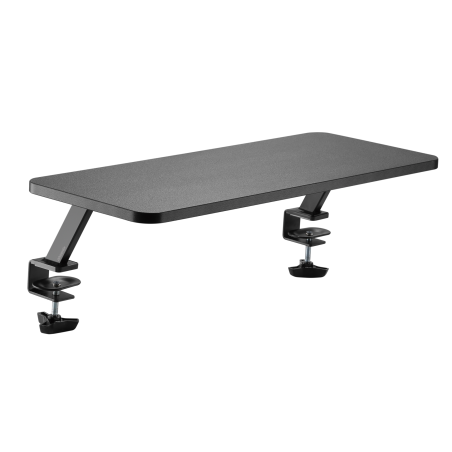Elevador soporte de monitor para escritorio mesa gaming phoenix riser pro 65 x 26 cm madera mdf fijacin universal ajustable