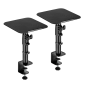 Soportes universales phoenix para altavoces de escritorio - ajustables en altura e inclinacin