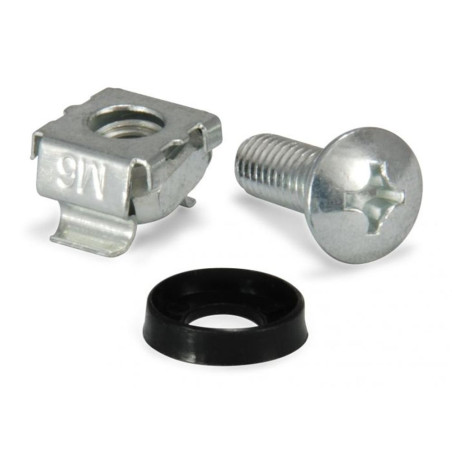 Kit tornilleria m6 equip para armario rack 19 pulgadas 20uds