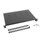 Bandeja fija lanberg 1u 483x300 mm hasta 25kg rack de 19 negro