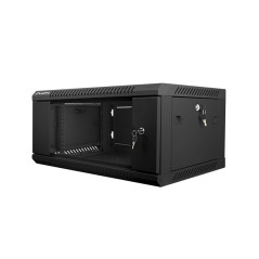 Armario rack lanberg 4u 600x450x279 auto ensamblado 19 pulgadas hasta 60 kg negro