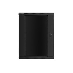 Armario rack lanberg 18u 600x450x907 auto ensamblado 19 pulgadas hasta 60 kg negro