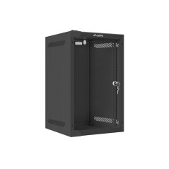 Armario rack lanberg 9u 280x310 auto ensamblado 10 pulgadas hasta 20 kg negro