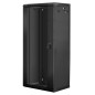 Armario rack lanberg 27u 600 x 450 19 pulgadas carga maxima 60kg negro